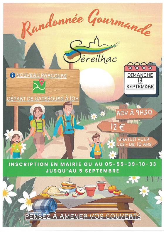 RANDONNEE DU 13 SEPTEMBRE 2026